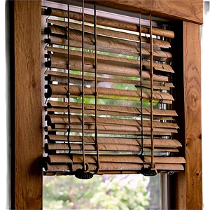 Rustic Style Blinds Png 06242024 PNG image