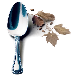 Rustic Style Teaspoon Png 06252024 PNG image