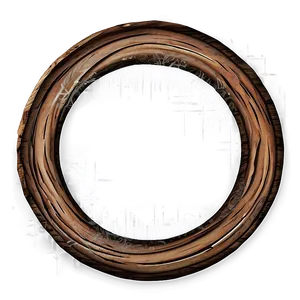 Rustic Wood Circle Cut Png Afh61 PNG image