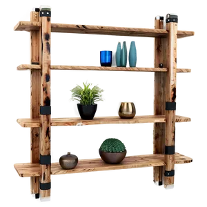 Rustic Wood Shelf Styles Png 88 PNG image