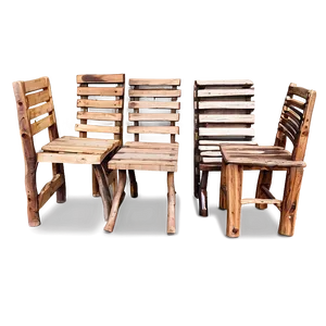 Rustic Wooden Chair Png 86 PNG image