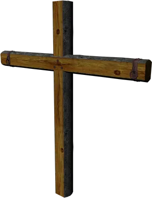 Rustic Wooden Cross.png