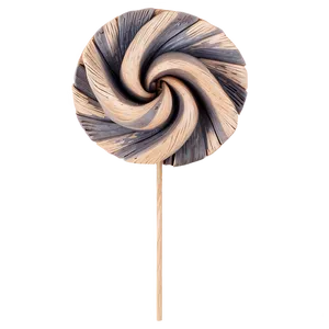 Rustic Wooden Pinwheel PNG 78