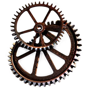 Rusty Gears Png Fea92 PNG image