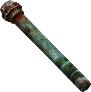 Rusty Metal Pipe PNG