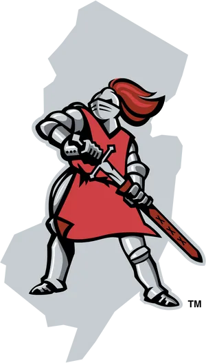 Rutgers Scarlet Knight Mascot PNG