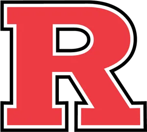 Rutgers University Block R Logo PNG