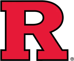 Rutgers University Block R Logo PNG image