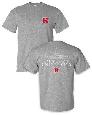 Rutgers University Logo T Shirt PNG image