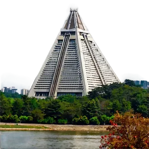 Ryugyong Hotel Pyongyang PNG Uno PNG