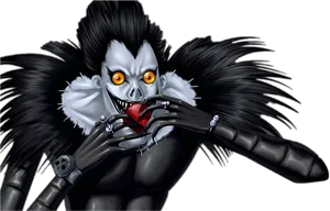 Ryuk Death Note Character PNG image