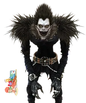 Ryuk Death Note Character PNG image