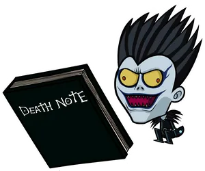 Ryukand Death Note PNG image