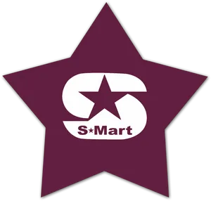 S Mart Star Logo PNG image