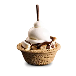 S'mores Ice Cream Sundae Png 06282024 PNG image