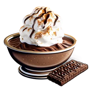 S'mores Ice Cream Sundae Png Rdg PNG image