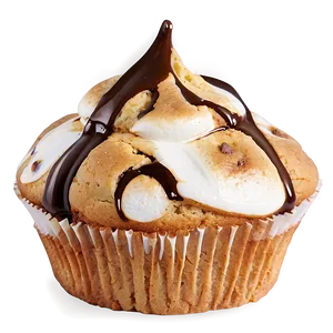 S'mores Muffin Png 05212024 PNG image