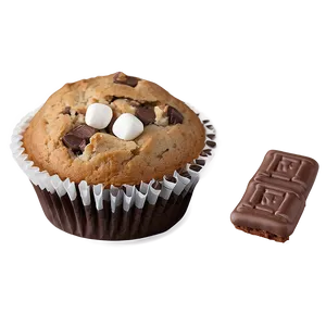 S'mores Muffin PNG Ksw PNG