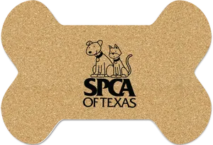 S P C Aof Texas Dog Bone Mat PNG image