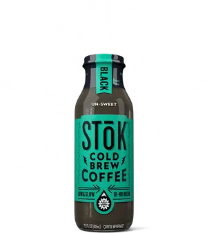 S To K Cold Brew Coffee Bottle PNG image