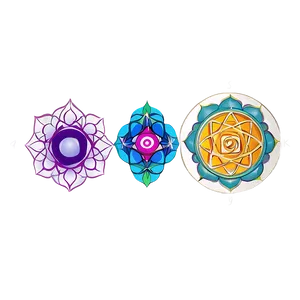 Sacred Geometry Chakra Symbols Png Pym66 PNG image