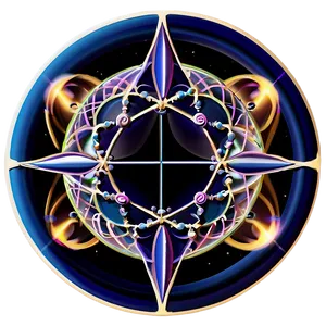 Sacred Geometry Earth Symbol PNG 06252024