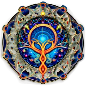 Sacred Geometry Phoenix Design Png Ekd83 PNG image