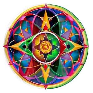 Sacred Geometry Sun Design PNG Nel78