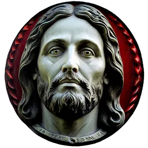 Sacred Heart Jesus Face PNG Phr PNG