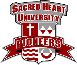 Sacred Heart University Pioneers Logo PNG image