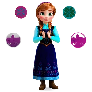 Sad Anna Frozen PNG 06282024