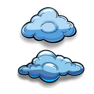 Sad Cartoon Cloud PNG 34 PNG
