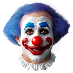 Sad Clown Portrait PNG Hrl