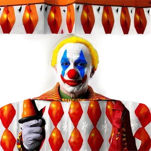 Sad Clown Portrait PNG Qre68