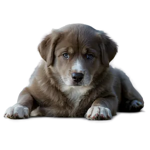 Sad Dog B PNG image