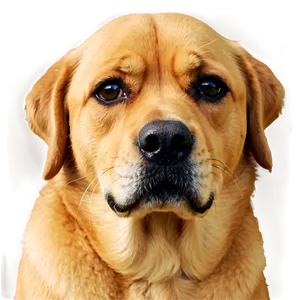 Sad Dog D PNG image