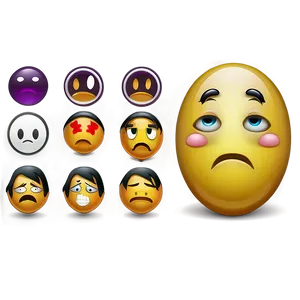 Sad Emoji Png Ixc PNG image