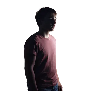Sad Person In Dark Room PNG 7 PNG