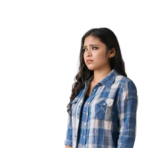 Sad Person With Lost Gaze Png Xtf45 PNG image