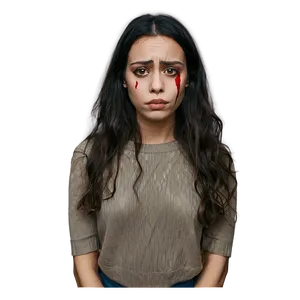 Sad Person With Torn Heart PNG Kcf93 PNG
