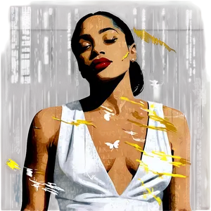 Sade Minimalist Art Png 06242024 PNG image