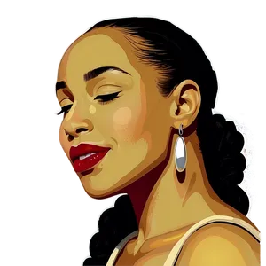Sade's Smooth Voice PNG 55