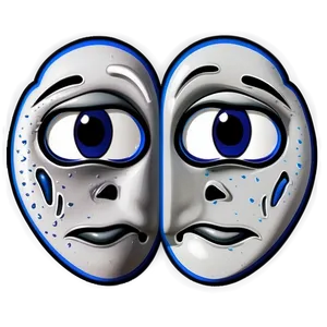 Sadness Face Symbol PNG 05232024