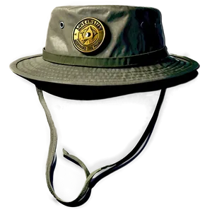 Safari Hat With Badge PNG Iaa