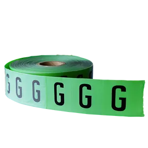 Safety Green Tape PNG 16