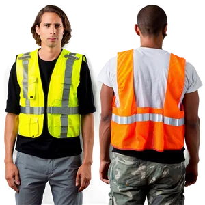 Safety Vest C PNG image