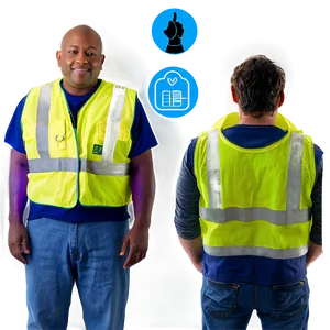 Safety Vest For Night Work PNG 06282024 PNG