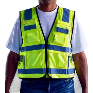 Safety Vest With Logo PNG 06282024