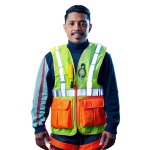 Safety Vest With Pockets Png Ctd38 PNG image