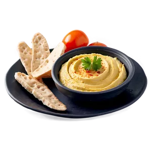 Saffron Infused Hummus Png 06252024 PNG image